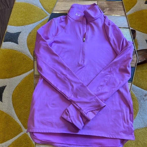 Like new champion purple 1/4 zip activewear jacket small - Picture 1 of 7